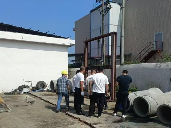 多方聯(lián)動(dòng)嚴(yán)把關(guān)蘭江構(gòu)件試壓測(cè)驗(yàn)順利完成